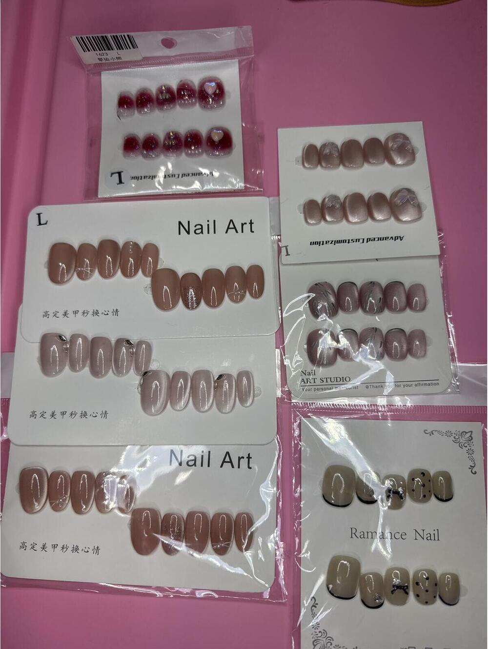 Press on nails size Large Bundle